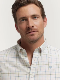 Franela-Alvaro Moreno CAMISA FLANNEL CHECKS Azul