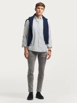 Franela-Alvaro Moreno CAMISA FLANNEL CHECKS Azul Marino