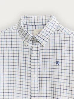 Franela-Alvaro Moreno CAMISA FLANNEL CHECKS Azul Marino