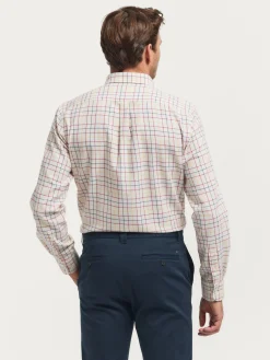 Franela-Alvaro Moreno CAMISA FLANNEL CHECKS Burdeos