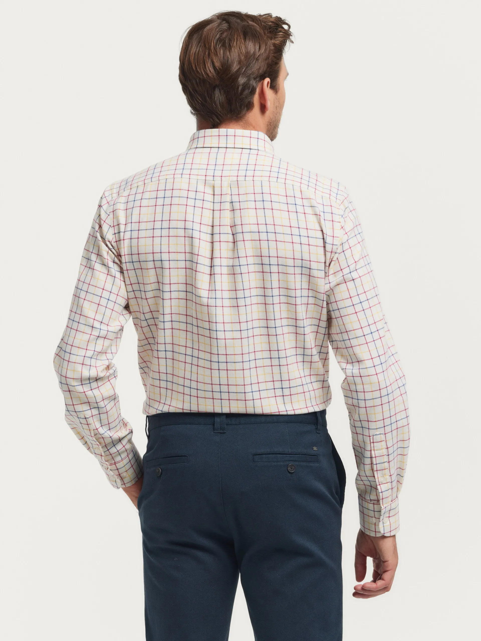 Franela-Alvaro Moreno CAMISA FLANNEL CHECKS Burdeos