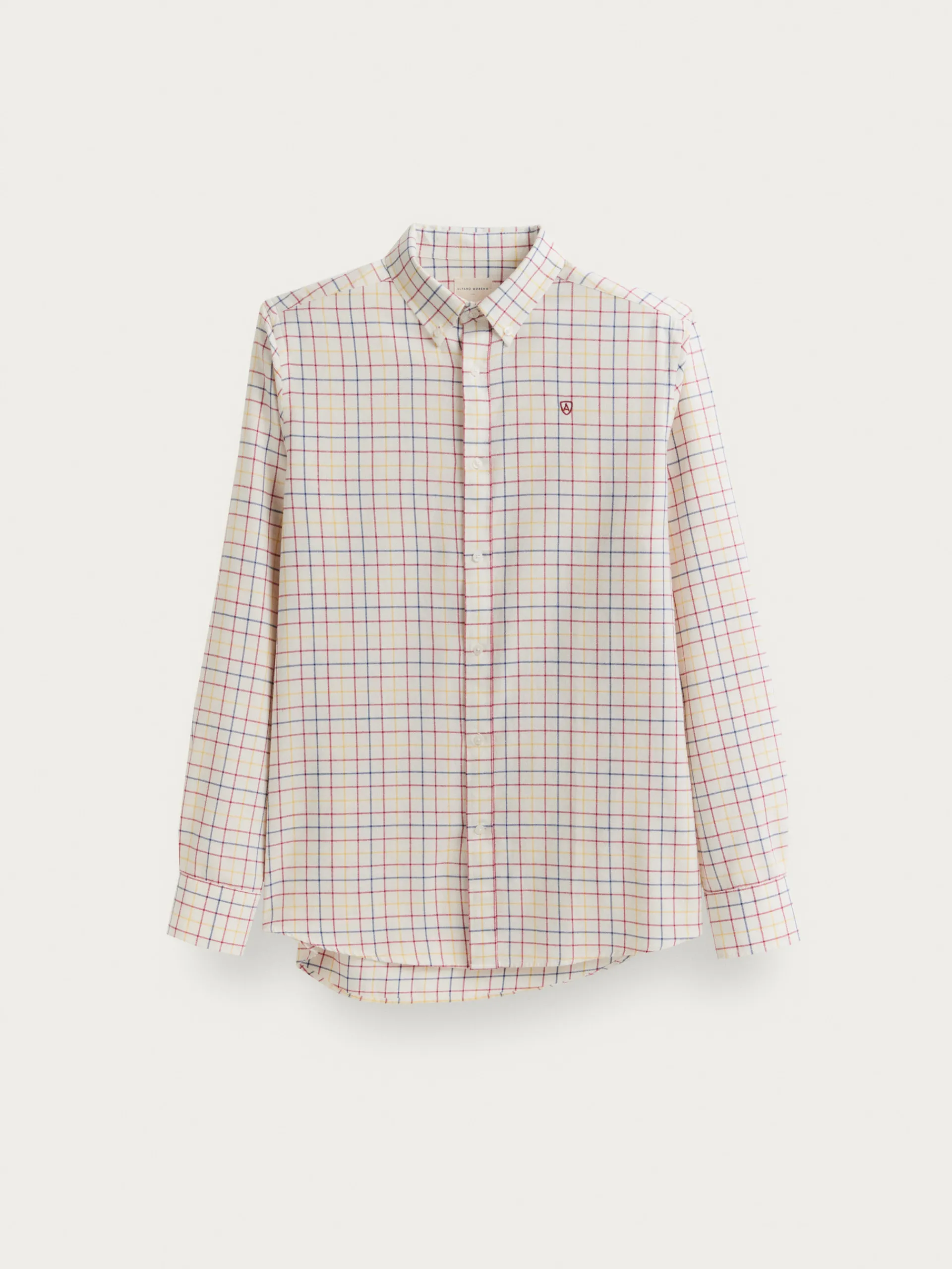 Franela-Alvaro Moreno CAMISA FLANNEL CHECKS Burdeos