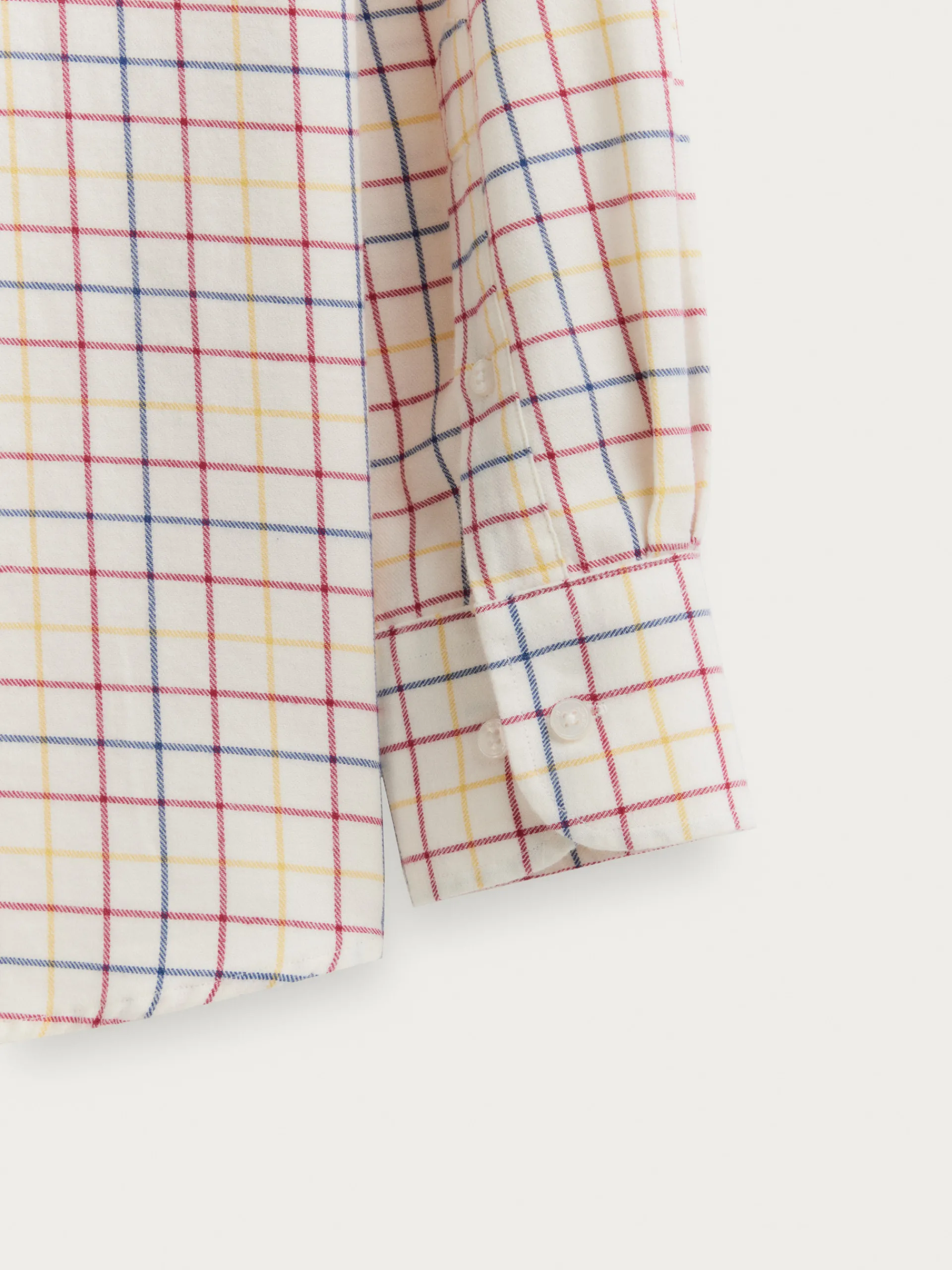 Franela-Alvaro Moreno CAMISA FLANNEL CHECKS Burdeos
