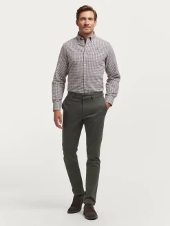 Franela-Alvaro Moreno CAMISA FLANNEL CHECKS Burdeos