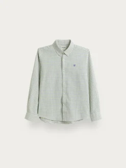 Camisas-Alvaro Moreno CAMISA FLANNEL CHECKS KIDS Verde