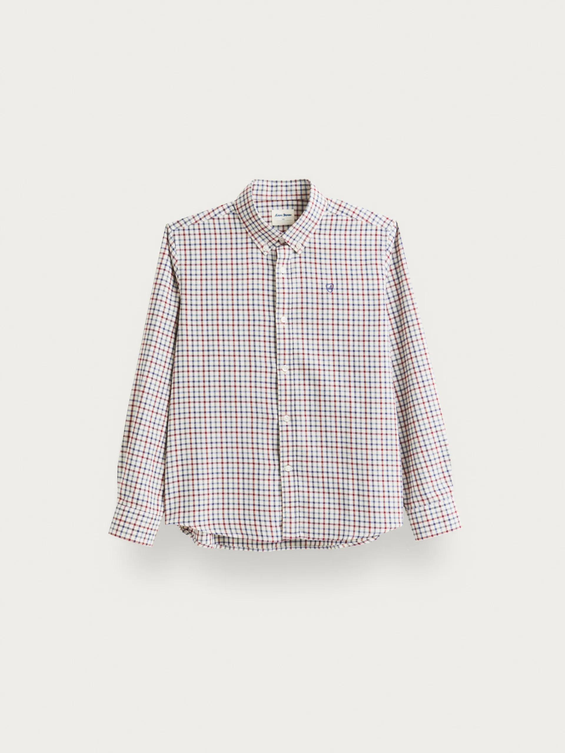 Camisas-Alvaro Moreno CAMISA FLANNEL CHECKS KIDS Burdeos