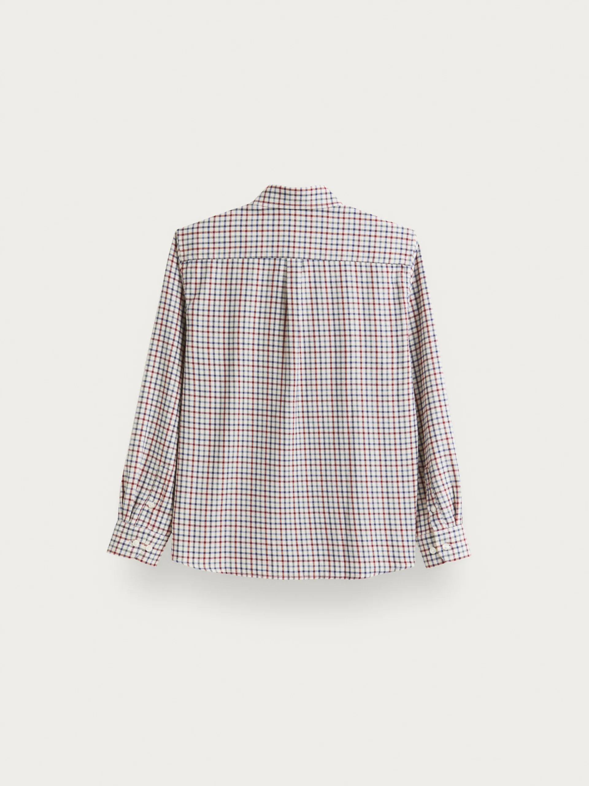 Camisas-Alvaro Moreno CAMISA FLANNEL CHECKS KIDS Burdeos
