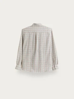 Camisas-Alvaro Moreno CAMISA FLANNEL CHECKS KIDS Burdeos