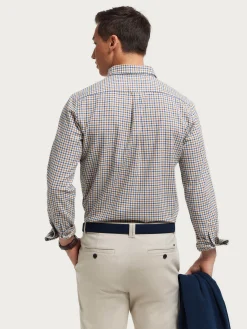 Franela-Alvaro Moreno CAMISA FLANNEL CHECKS Mostaza