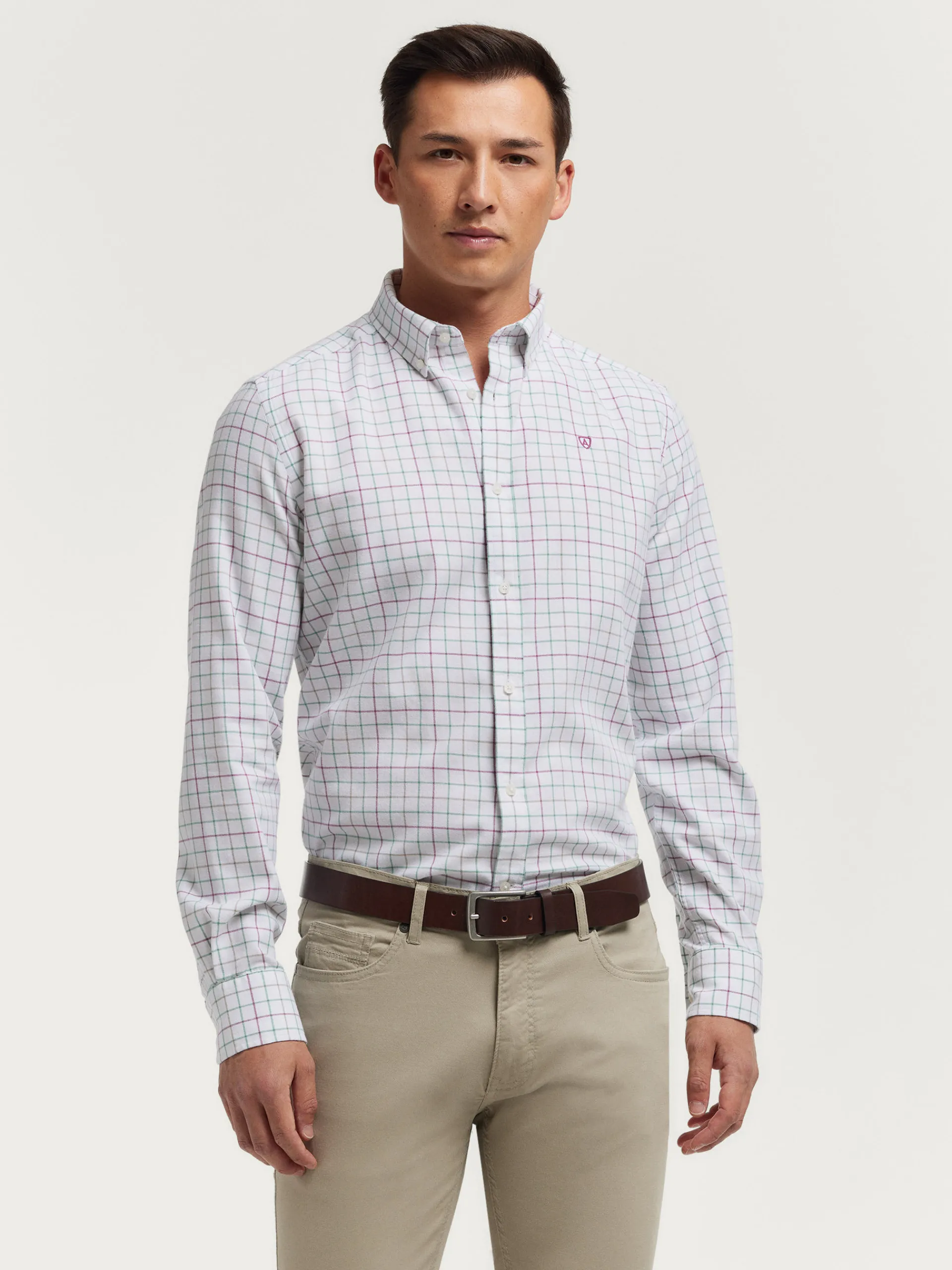 Franela-Alvaro Moreno CAMISA FLANNEL CHECKS Verde