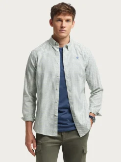 Franela-Alvaro Moreno CAMISA FLANNEL CHECKS Verde
