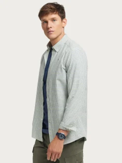 Franela-Alvaro Moreno CAMISA FLANNEL CHECKS Verde