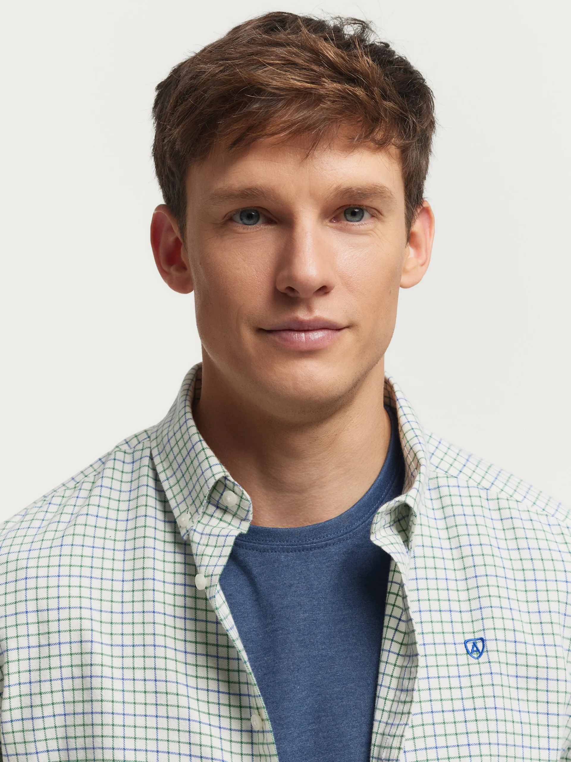 Franela-Alvaro Moreno CAMISA FLANNEL CHECKS Verde