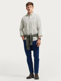 Franela-Alvaro Moreno CAMISA FLANNEL CHECKS Verde