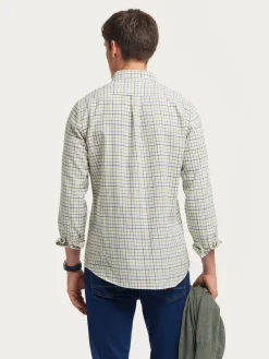 Franela-Alvaro Moreno CAMISA FLANNEL CHECKS Verde