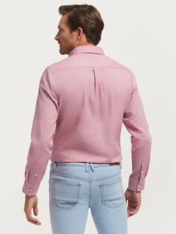 Franela-Alvaro Moreno CAMISA FLANNEL TWILL Rosa