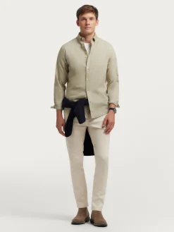 Franela-Alvaro Moreno CAMISA FLANNEL TWILL Verde