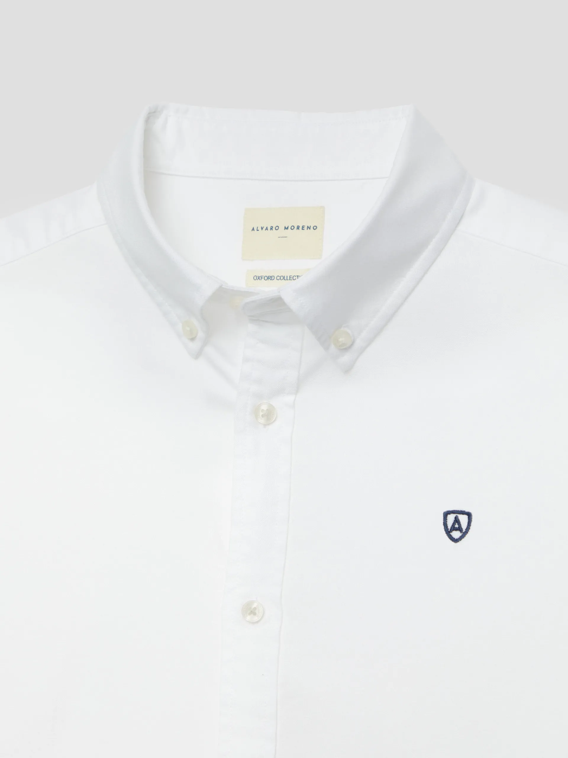 Oxford-Alvaro Moreno CAMISA OXFORD BASIC Blanco
