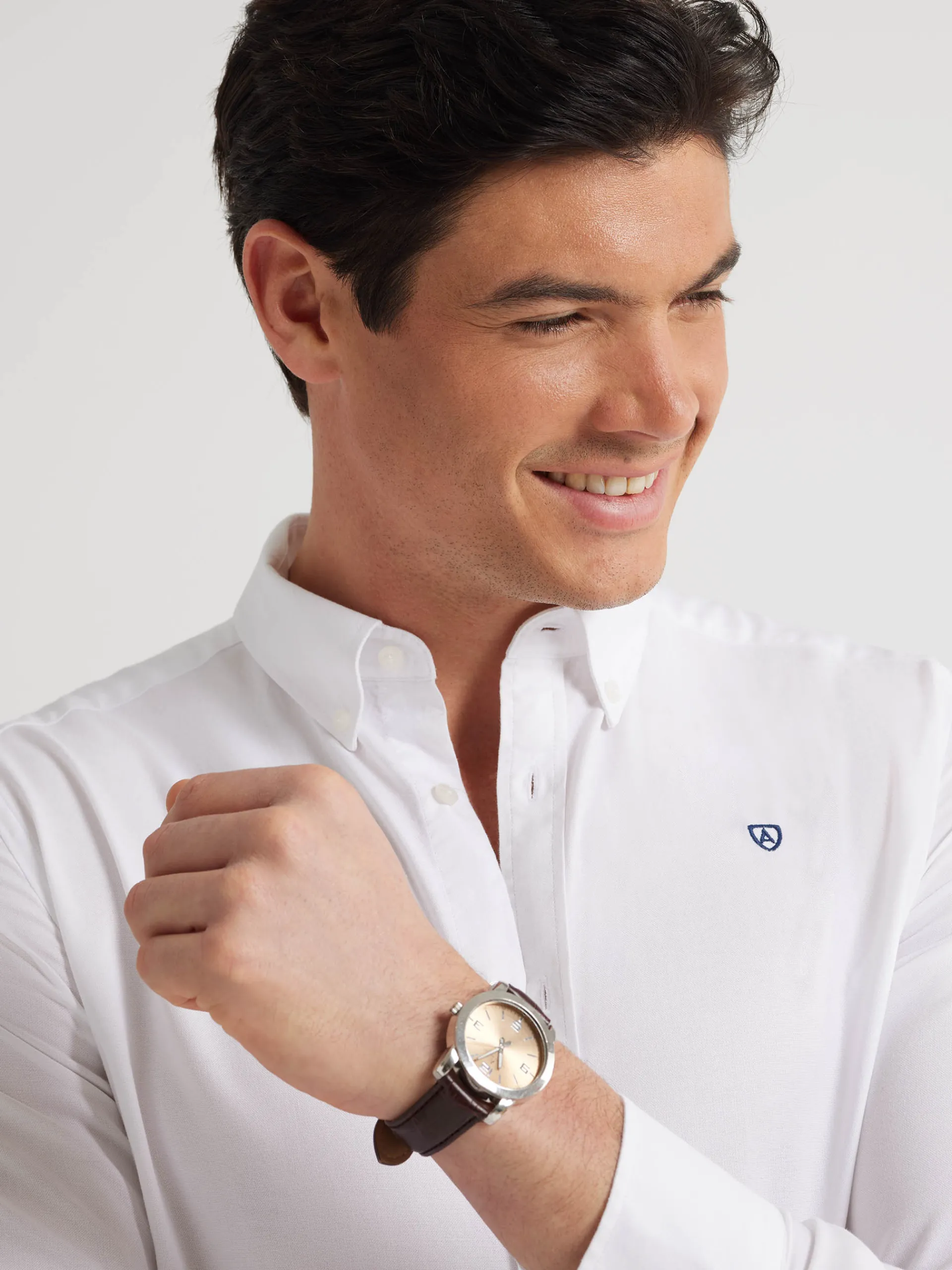 Oxford-Alvaro Moreno CAMISA OXFORD BASIC Blanco