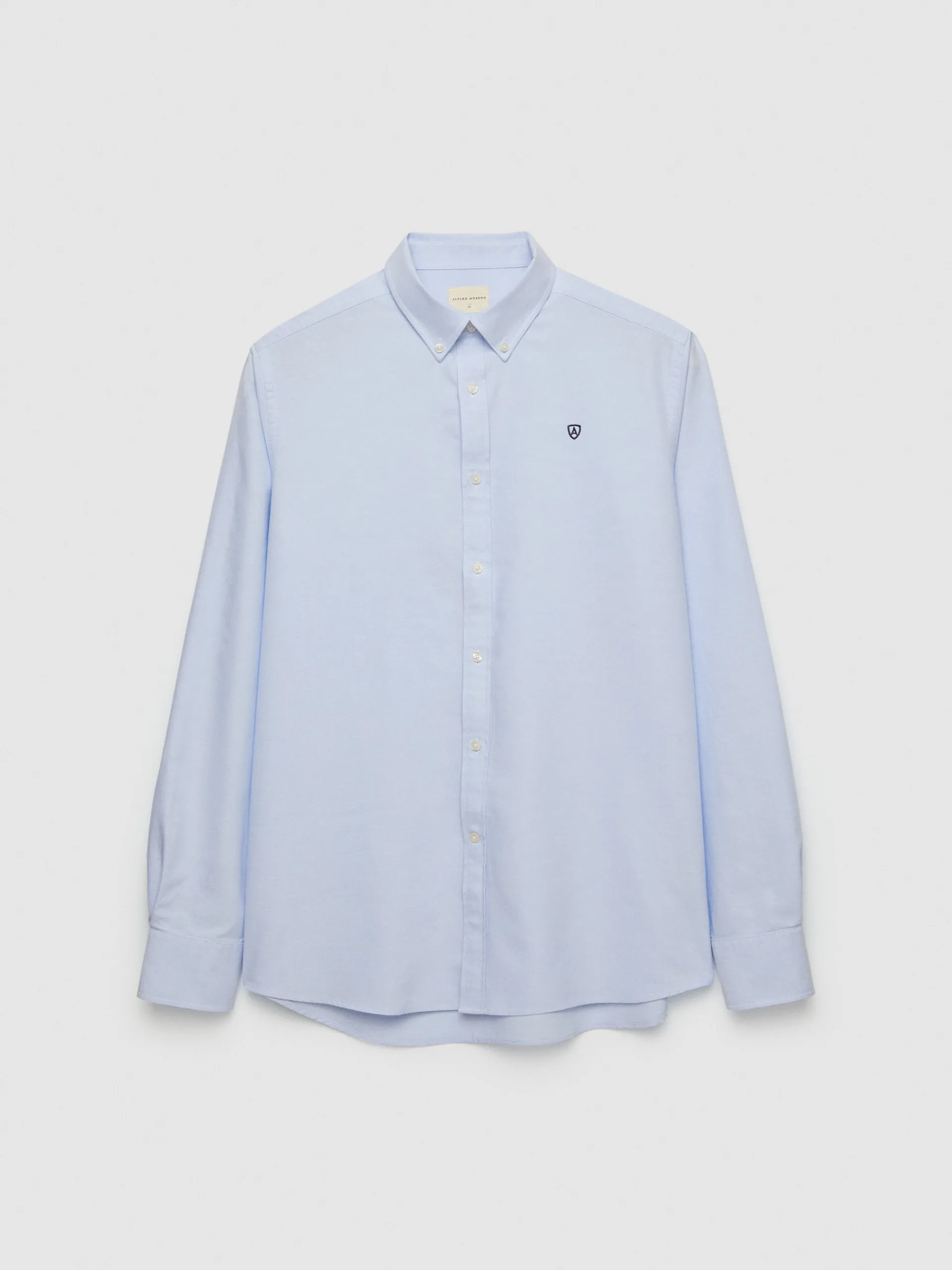 Oxford-Alvaro Moreno CAMISA OXFORD BASIC Celeste