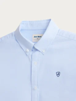Camisas-Alvaro Moreno CAMISA OXFORD BASIC KIDS Celeste