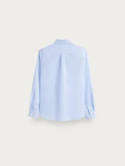 Camisas-Alvaro Moreno CAMISA OXFORD BASIC KIDS Celeste