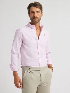 Oxford-Alvaro Moreno CAMISA OXFORD BASIC Rosa