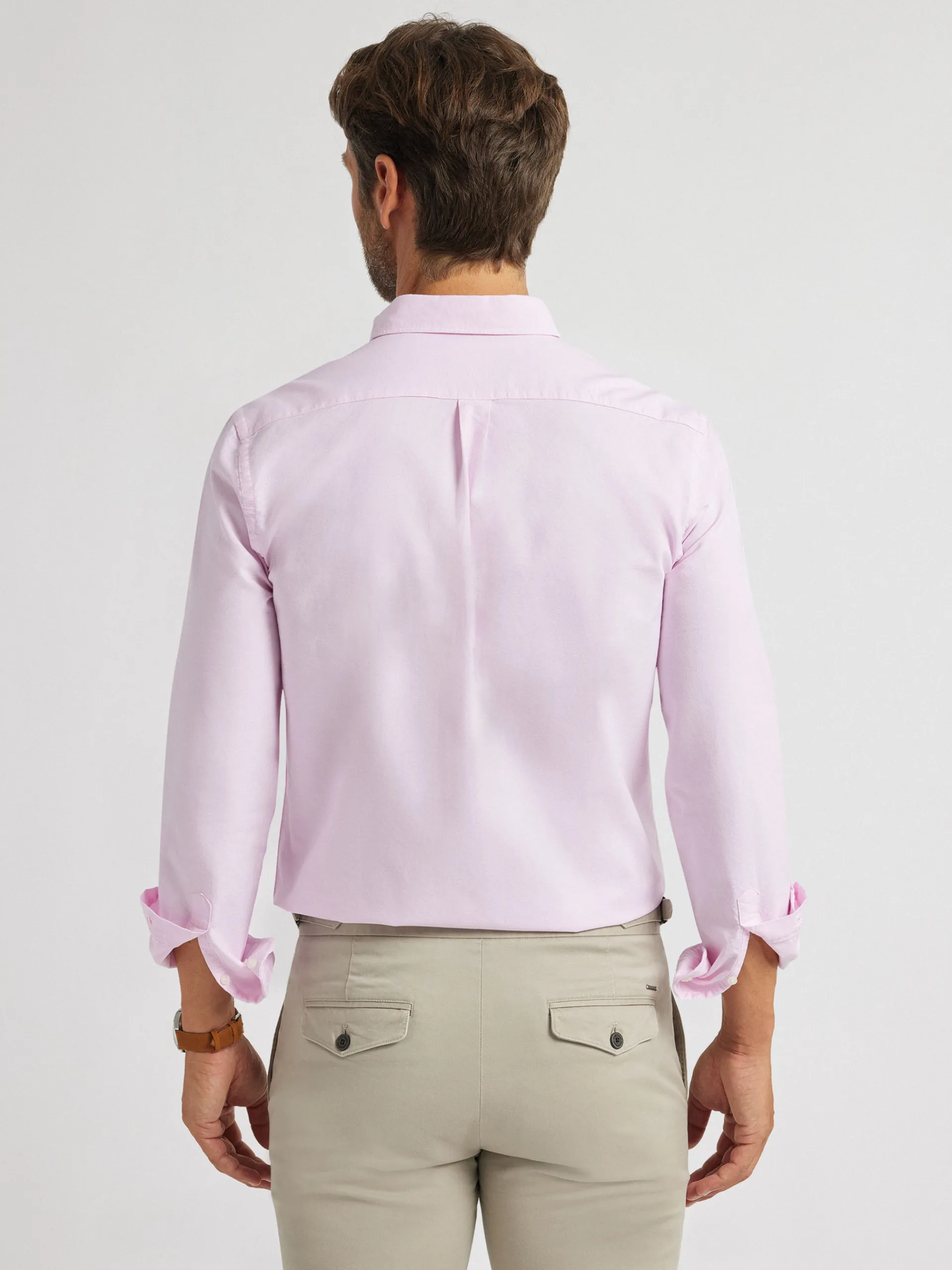 Oxford-Alvaro Moreno CAMISA OXFORD BASIC Rosa