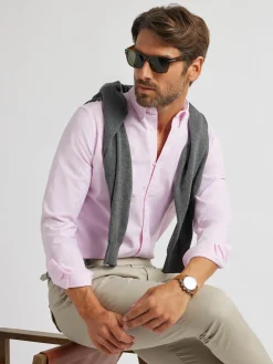 Oxford-Alvaro Moreno CAMISA OXFORD BASIC Rosa