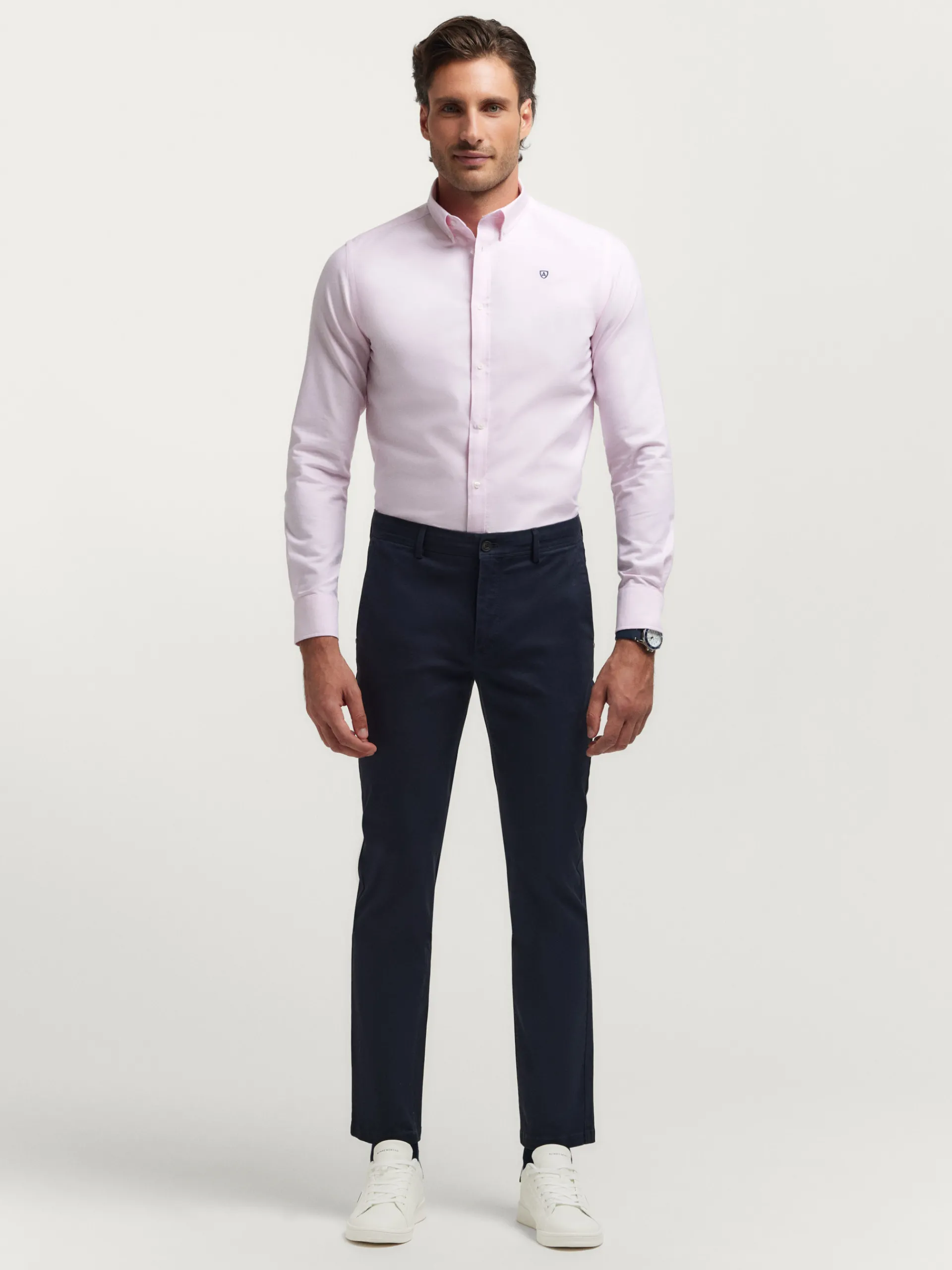 Oxford-Alvaro Moreno CAMISA OXFORD BASIC Rosa