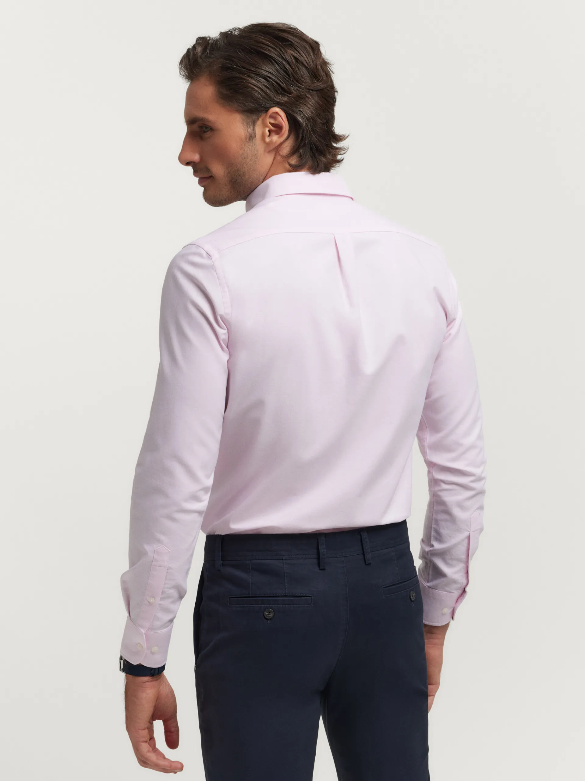 Oxford-Alvaro Moreno CAMISA OXFORD BASIC Rosa