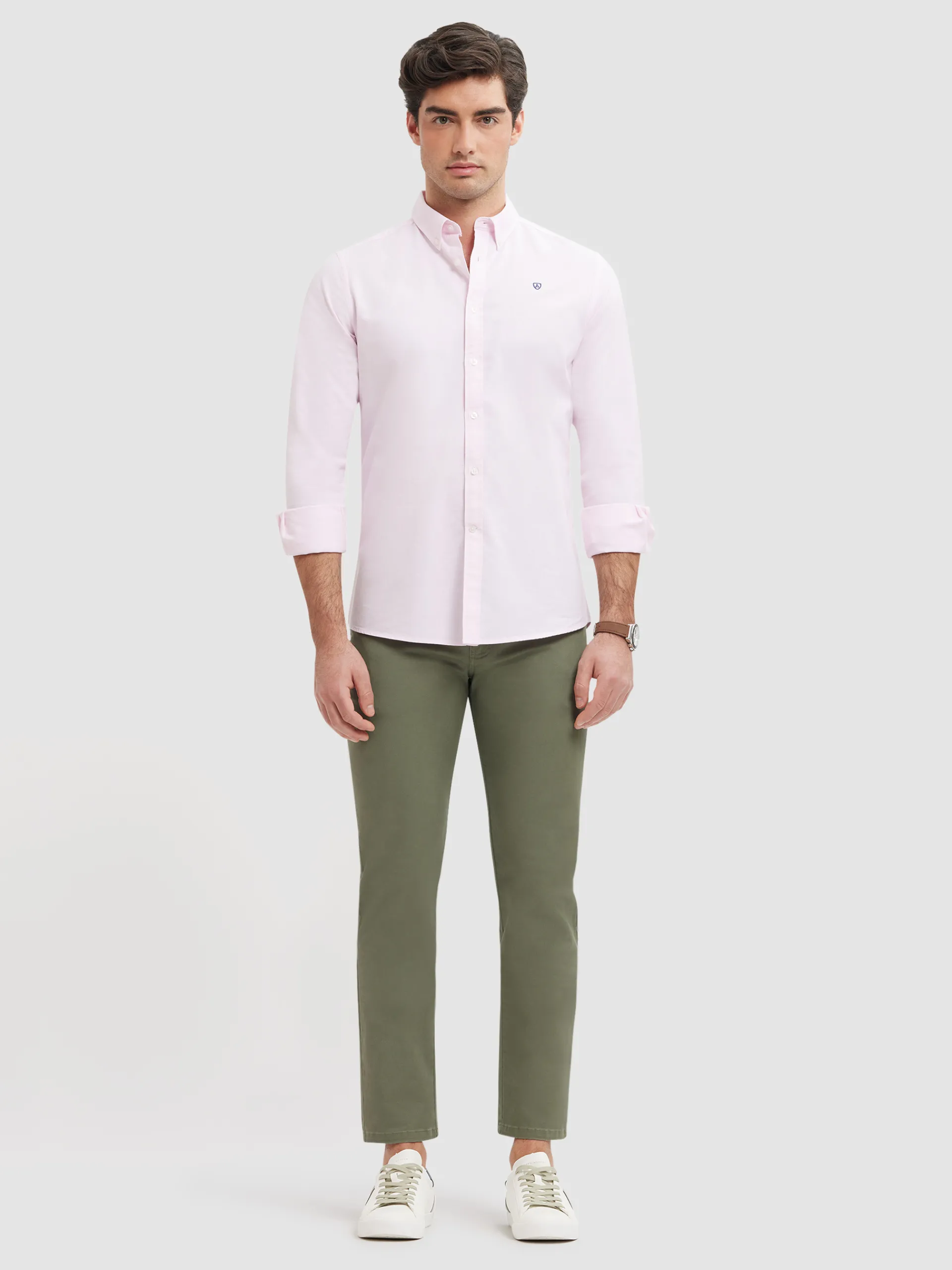 Oxford-Alvaro Moreno CAMISA OXFORD BASIC Rosa