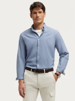 Oxford-Alvaro Moreno CAMISA OXFORD CHAMBRAY Azul