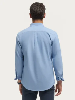 Oxford-Alvaro Moreno CAMISA OXFORD CHAMBRAY Celeste