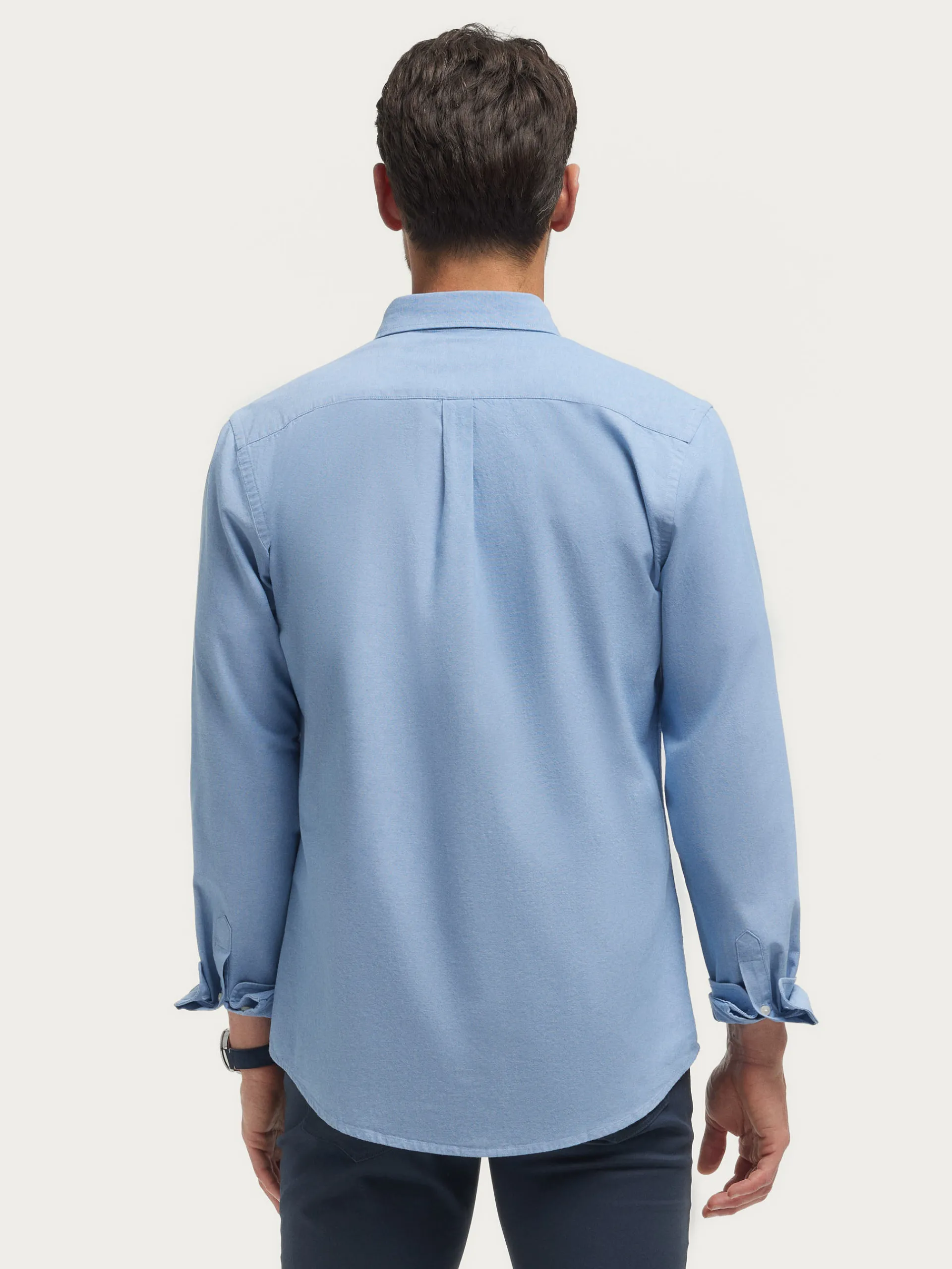 Oxford-Alvaro Moreno CAMISA OXFORD CHAMBRAY Celeste
