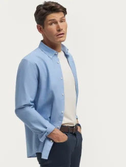 Oxford-Alvaro Moreno CAMISA OXFORD CHAMBRAY Celeste