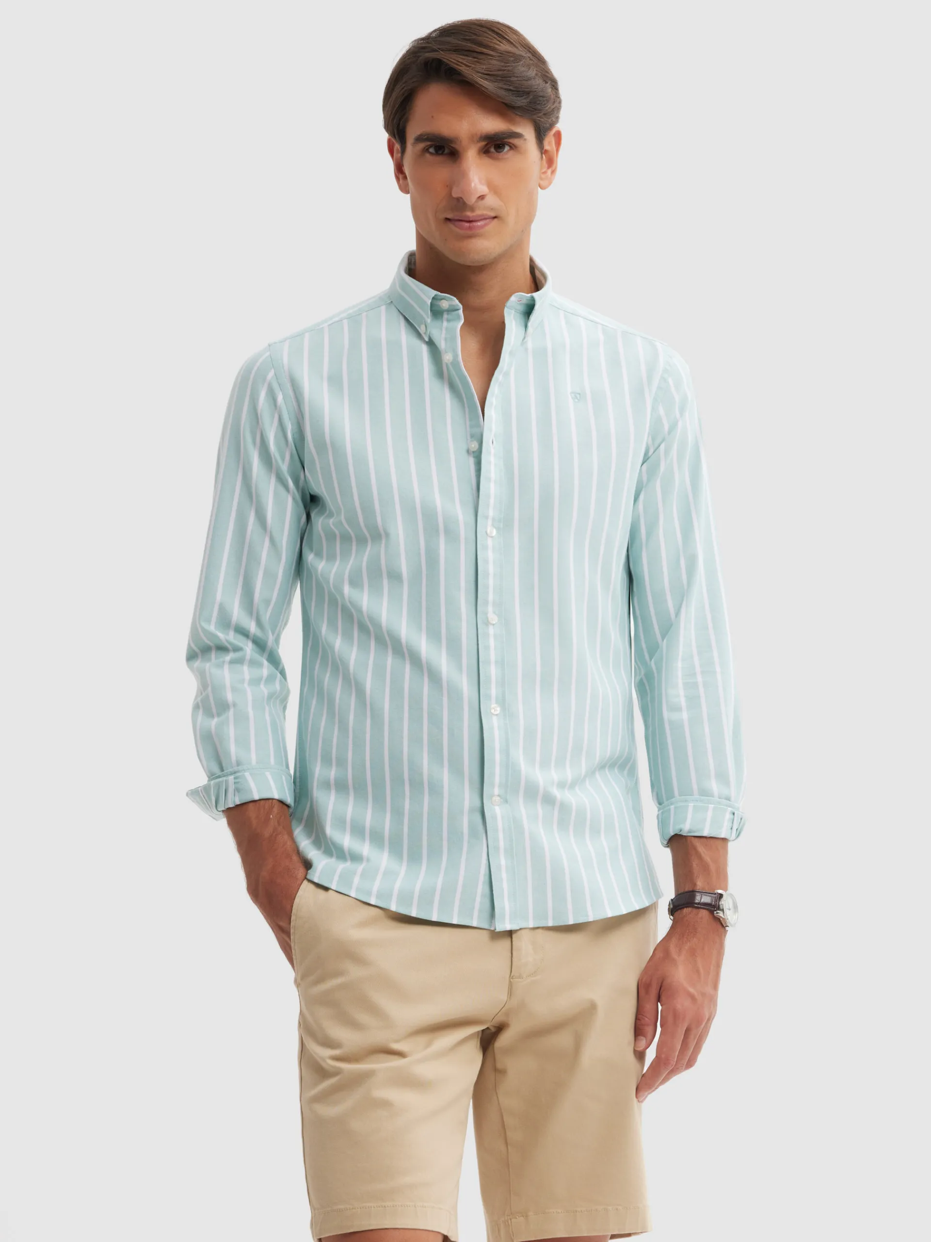 Oxford-Alvaro Moreno CAMISA OXFORD CLASSIC Verde