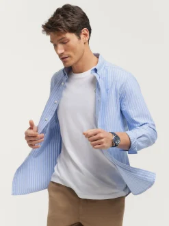 Oxford-Alvaro Moreno CAMISA OXFORD CLUB Azul