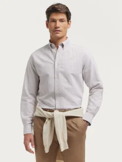 Oxford-Alvaro Moreno CAMISA OXFORD CLUB Beige