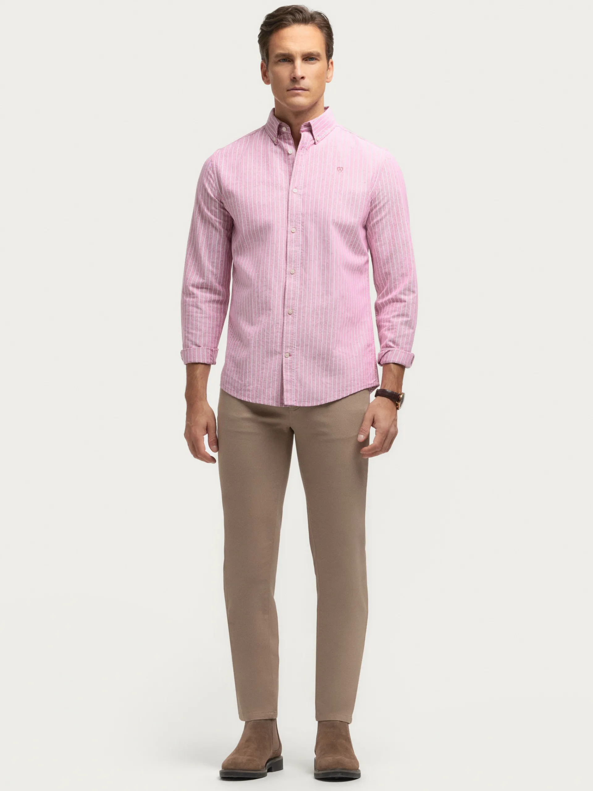 Oxford-Alvaro Moreno CAMISA OXFORD CLUB Burdeos