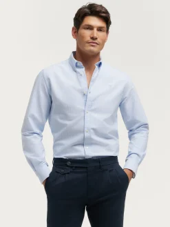 Oxford-Alvaro Moreno CAMISA OXFORD CLUB Celeste