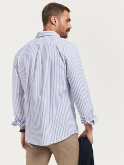 Oxford-Alvaro Moreno CAMISA OXFORD FANCY STR Azul