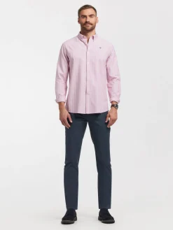 Oxford-Alvaro Moreno CAMISA OXFORD FANCY STR Rojo