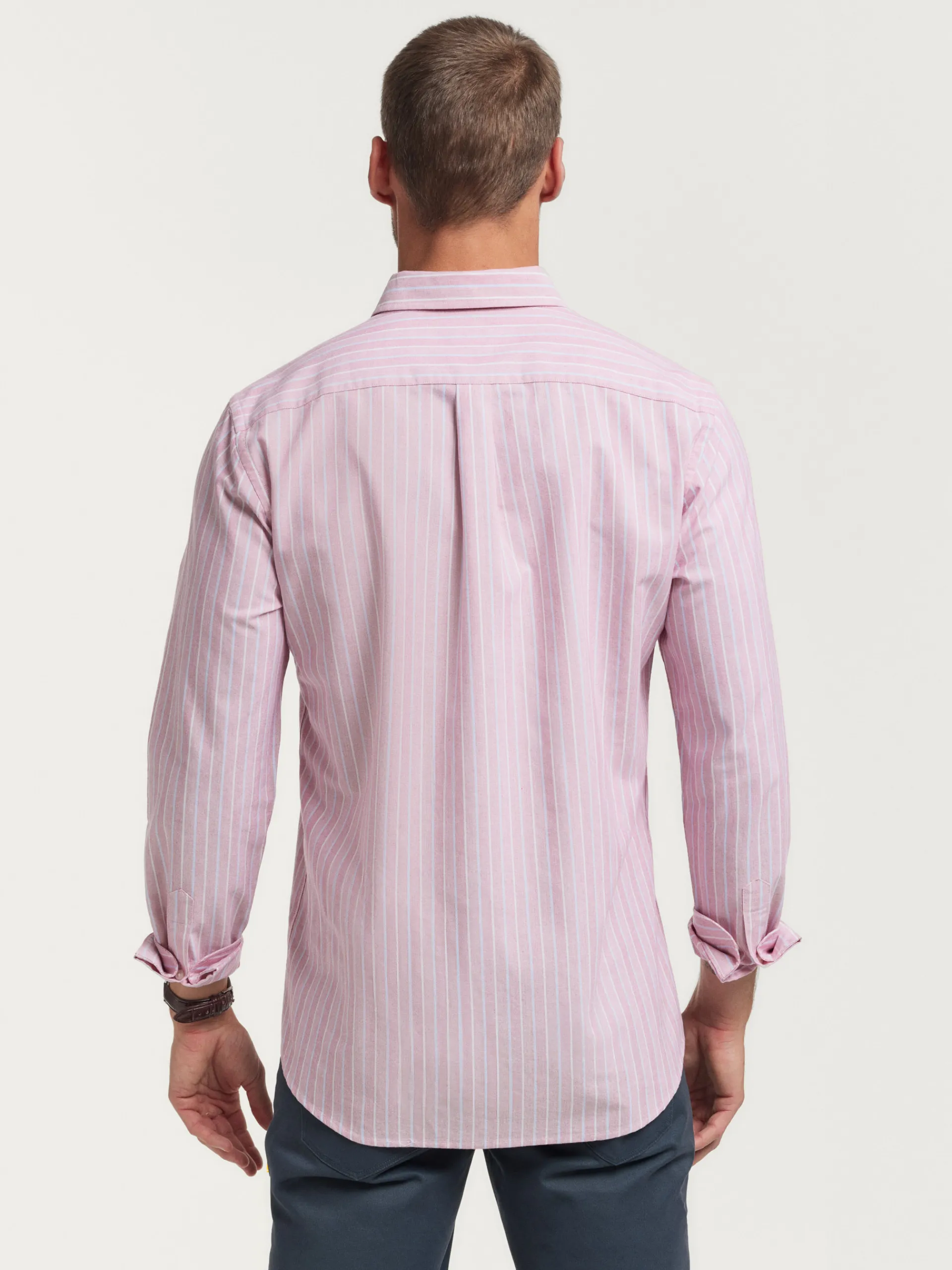 Oxford-Alvaro Moreno CAMISA OXFORD FANCY STR Rojo