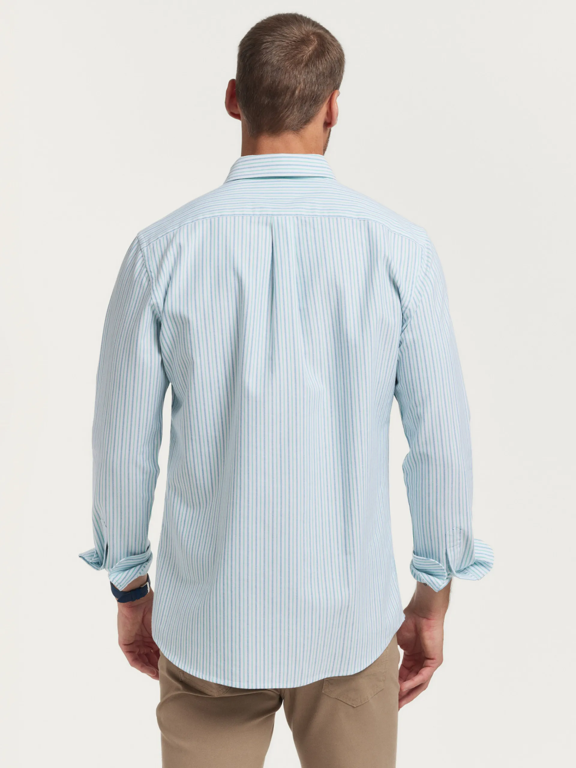 Oxford-Alvaro Moreno CAMISA OXFORD FANCY STR Verde