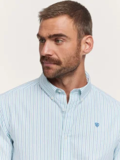 Oxford-Alvaro Moreno CAMISA OXFORD FANCY STR Verde