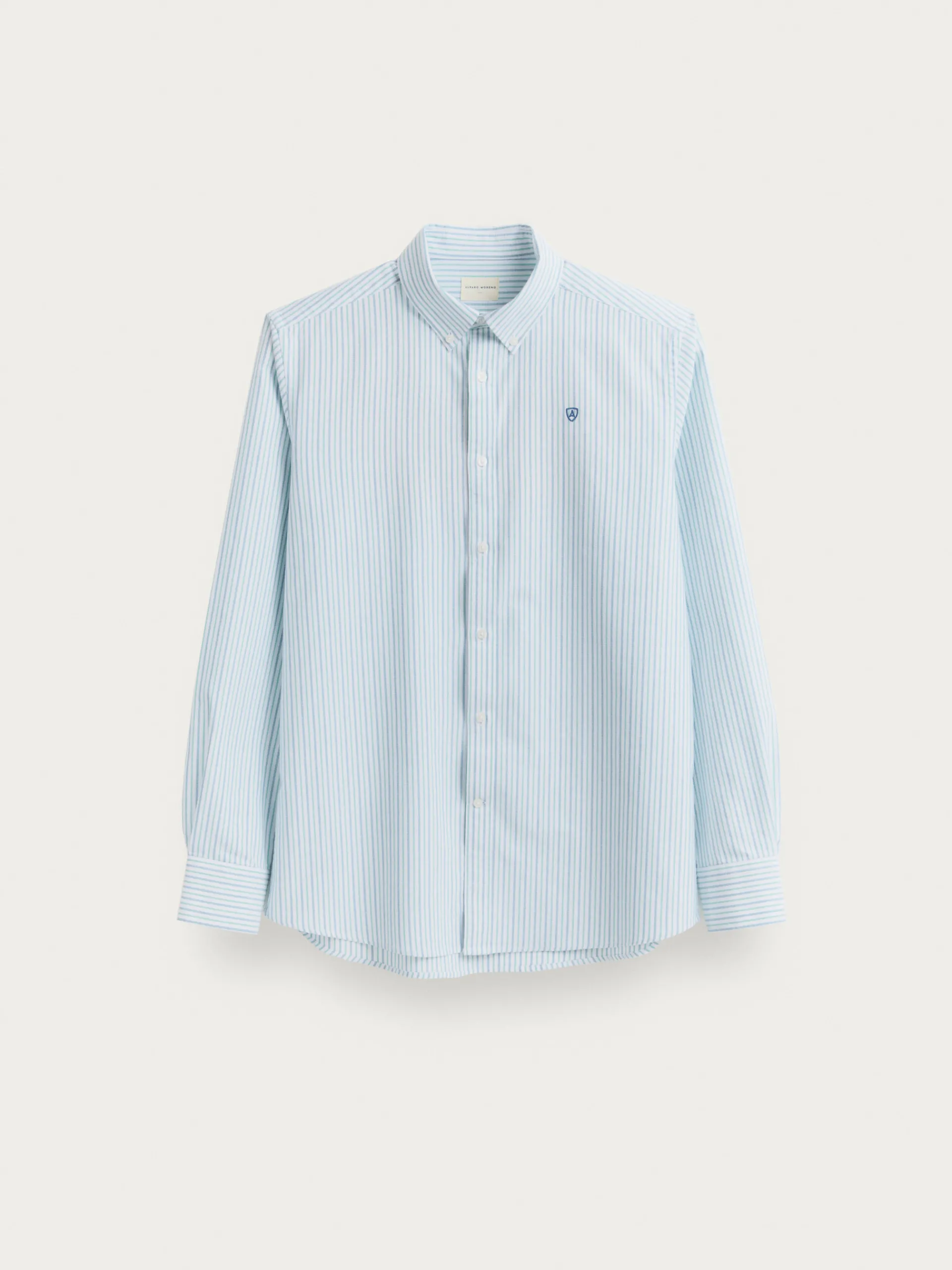 Oxford-Alvaro Moreno CAMISA OXFORD FANCY STR Verde
