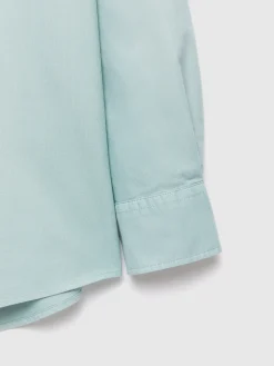 Oxford-Alvaro Moreno CAMISA OXFORD POCKET DYE Verde Agua