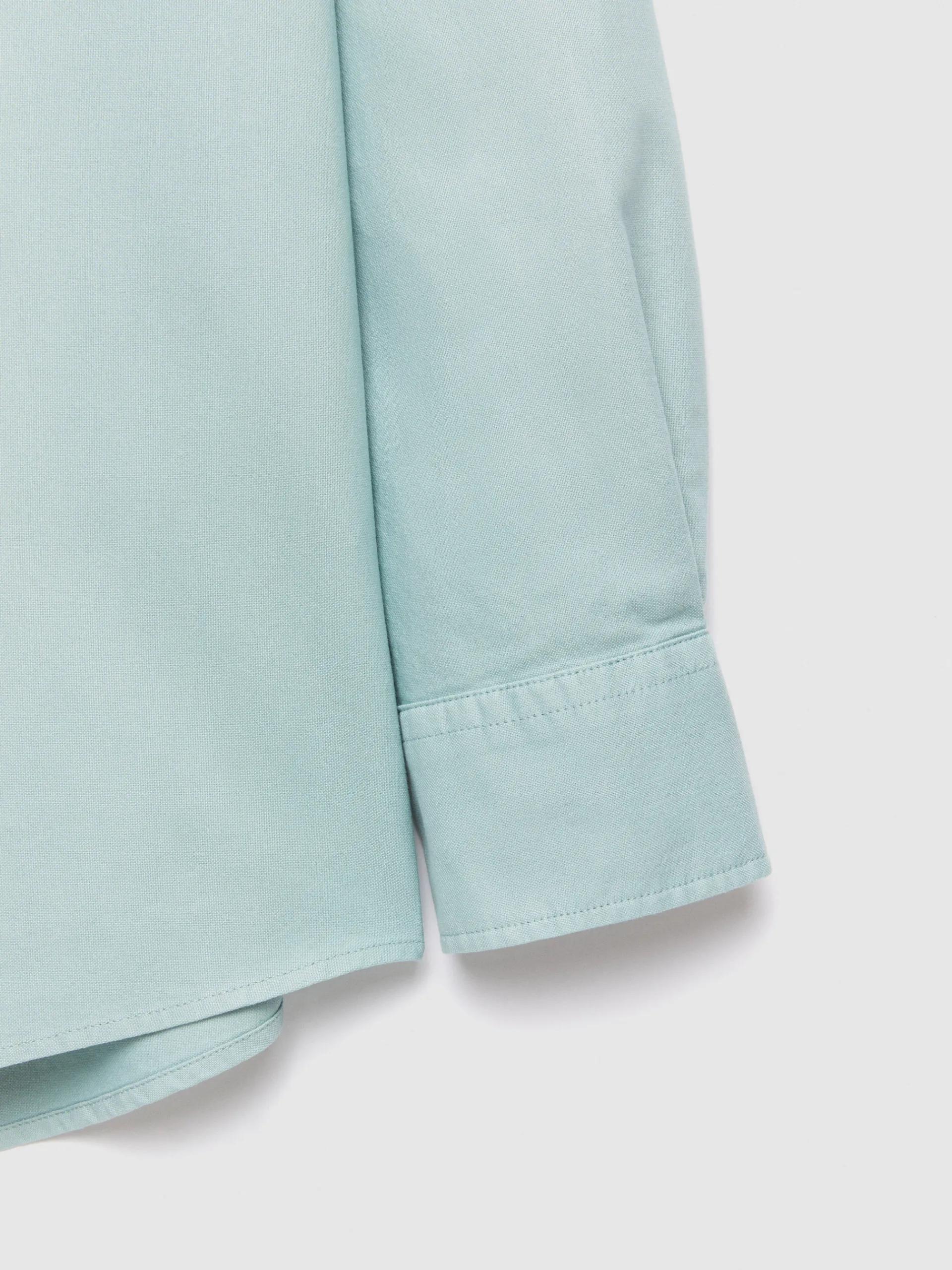 Oxford-Alvaro Moreno CAMISA OXFORD POCKET DYE Verde Agua