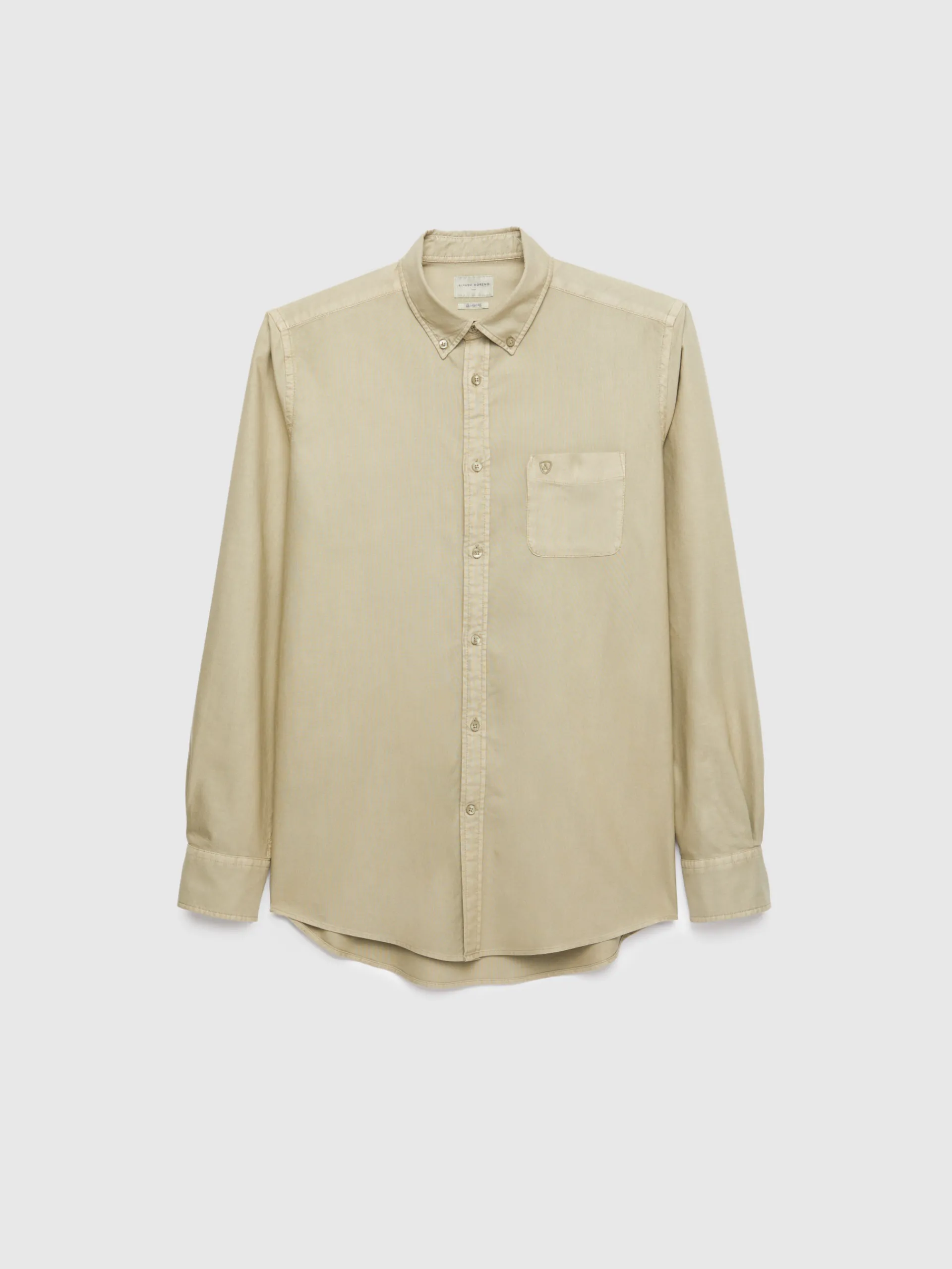 Oxford-Alvaro Moreno CAMISA OXFORD POCKET DYE Verde
